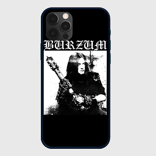 Чехол iPhone 12 Pro BURZUM Бурзум / 3D-Черный – фото 1