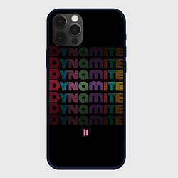 Чехол для iPhone 12 Pro DYNAMITE BTS, цвет: 3D-черный