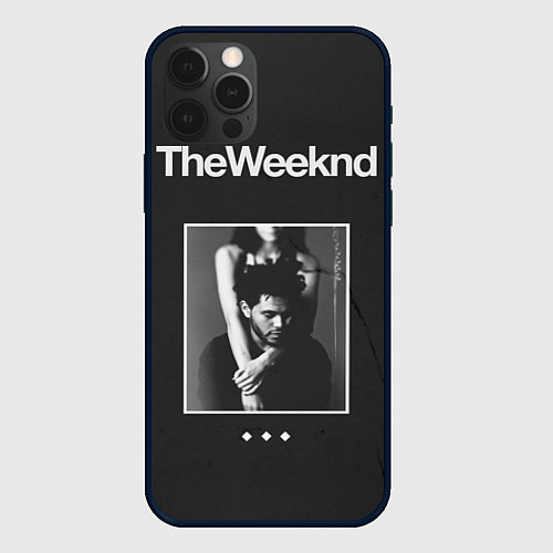 Чехол iPhone 12 Pro Эйбл с подругой The Weekend / 3D-Черный – фото 1