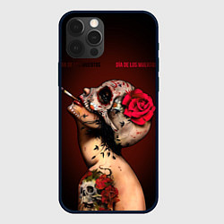 Чехол iPhone 12 Pro Ведьма с красной розой