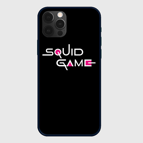 Чехол iPhone 12 Pro Squid Game / 3D-Черный – фото 1