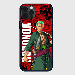 Чехол iPhone 12 Pro Ророноа Зоро, One Piece