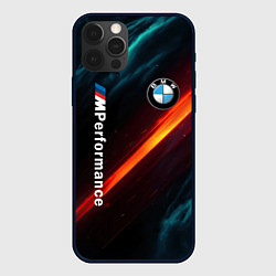 Чехол iPhone 12 Pro BMW M PERFORMANCE NEON БМВ М НЕОН