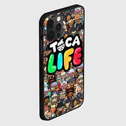 Чехол для iPhone 12 Pro Toca Life, цвет: 3D-черный — фото 2