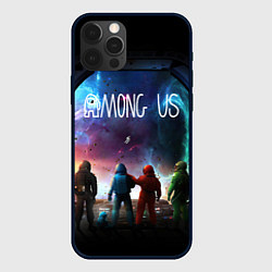 Чехол iPhone 12 Pro AMONG US SPACE IMPOSTOR