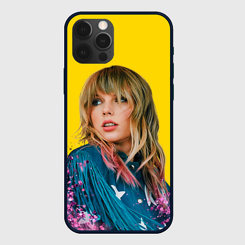 Чехол iPhone 12 Pro Красотка Тейлор / 3D-Черный – фото 1