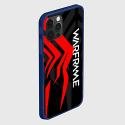 Чехол для iPhone 12 Pro WAFRAME STALKER LOGO RED ВАРФРЕЙМ СТАЛКЕР, цвет: 3D-тёмно-синий — фото 2