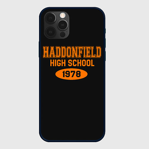 Чехол iPhone 12 Pro Haddonfield High School 1978 / 3D-Черный – фото 1