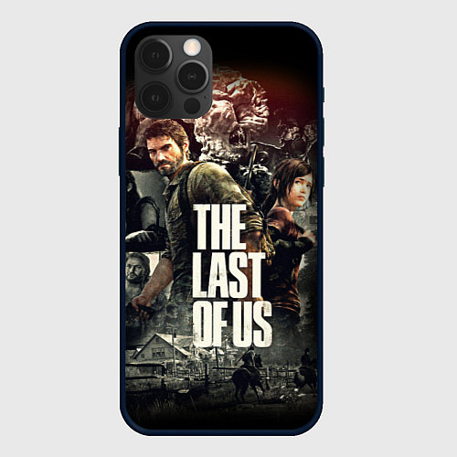 Чехол iPhone 12 Pro THE LAST OF US ЩЕЛКУНЫ / 3D-Черный – фото 1