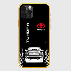 Чехол iPhone 12 Pro Toyota Tundra Следы шин