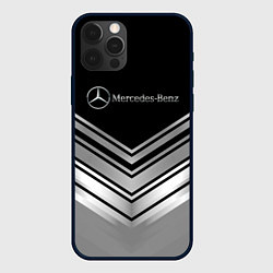 Чехол iPhone 12 Pro Mercedes-Benz Текстура