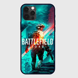 Чехол iPhone 12 Pro Battlefield 2042 игровой арт