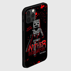 Чехол для iPhone 12 Pro WITHER SKELETON, цвет: 3D-черный — фото 2