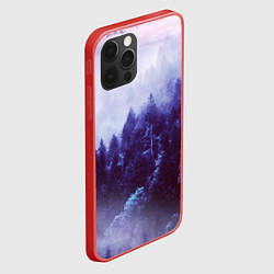 Чехол для iPhone 12 Pro ЛЕСНОЙ ТУМАН, цвет: 3D-красный — фото 2