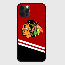 Чехол iPhone 12 Pro Chicago Blackhawks, NHL