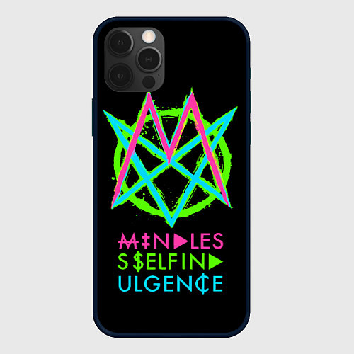 Чехол iPhone 12 Pro Mindless Self Indulgence MSI / 3D-Черный – фото 1
