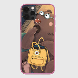 Чехол iPhone 12 Pro Мечтающий медведь