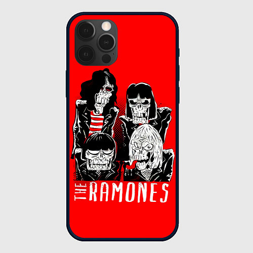 Чехол iPhone 12 Pro Deadmones / 3D-Черный – фото 1