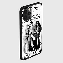 Чехол для iPhone 12 Pro Maneskin Монэскин, рок - группа, цвет: 3D-черный — фото 2