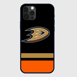 Чехол iPhone 12 Pro Anaheim Ducks Анахайм Дакс