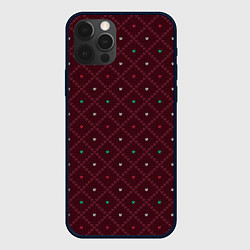 Чехол iPhone 12 Pro Knitted Texture