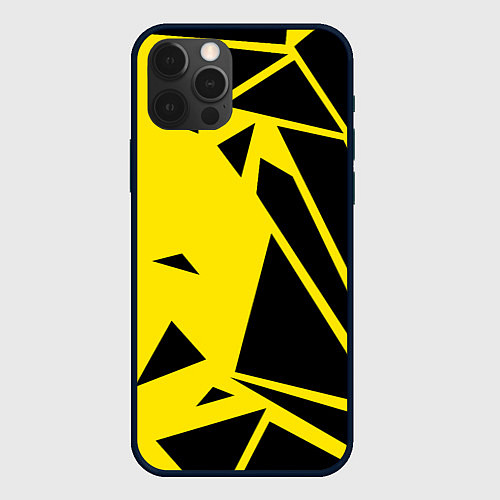 Чехол iPhone 12 Pro Цвета победы / 3D-Черный – фото 1