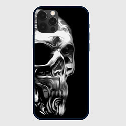 Чехол для iPhone 12 Pro Vanguard skull 2022, цвет: 3D-черный