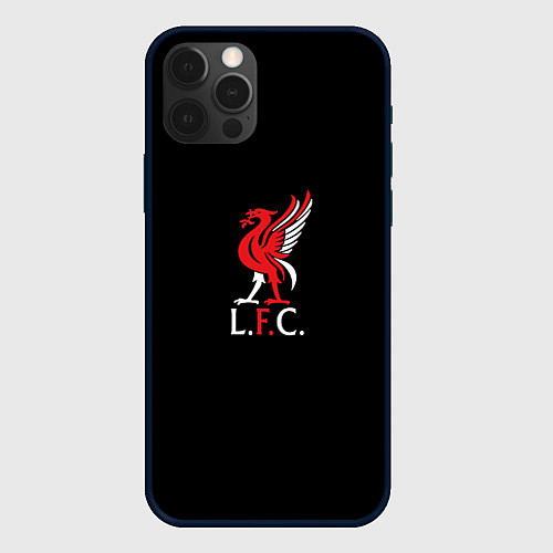 Чехол iPhone 12 Pro Leverpool YNWA / 3D-Черный – фото 1