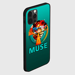 Чехол для iPhone 12 Pro The Resistance - Muse, цвет: 3D-черный — фото 2