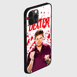Чехол для iPhone 12 Pro Декстер Dexter, цвет: 3D-черный — фото 2