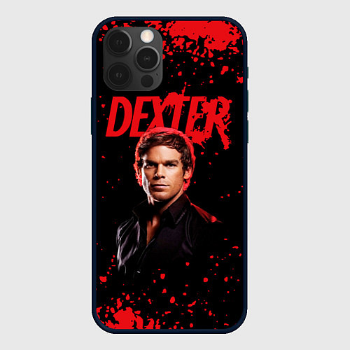 Чехол iPhone 12 Pro Dexter Декстер / 3D-Черный – фото 1