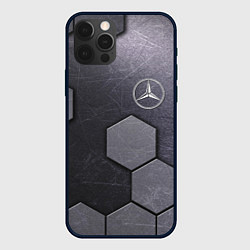 Чехол iPhone 12 Pro Mercedes-Benz vanguard pattern