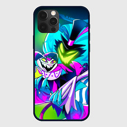 Чехол для iPhone 12 Pro Асмодей, Asmodeus, Адский босс, цвет: 3D-черный