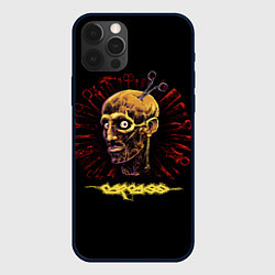 Чехол для iPhone 12 Pro Carcass, Necroticism, цвет: 3D-черный