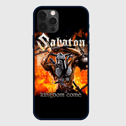 Чехол iPhone 12 Pro Kingdom Come - Sabaton / 3D-Черный – фото 1