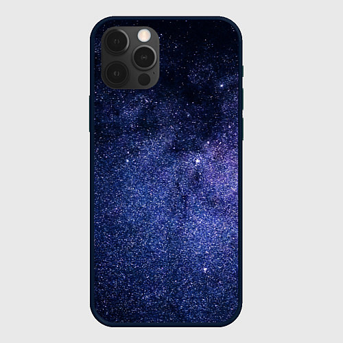 Чехол iPhone 12 Pro Night sky / 3D-Черный – фото 1