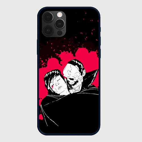 Чехол iPhone 12 Pro Dance whith death / 3D-Черный – фото 1