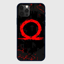 Чехол iPhone 12 Pro GOD OF WAR CRATOS LOGO