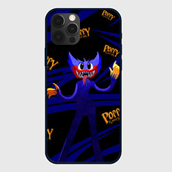 Чехол для iPhone 12 Pro Poppy Playtime Геометрия, цвет: 3D-черный