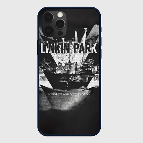 Чехол iPhone 12 Pro A Thousand Suns: Puerta De Alcala - Linkin Park / 3D-Черный – фото 1