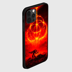 Чехол для iPhone 12 Pro Алое Пламя и Рыцарь ER, цвет: 3D-черный — фото 2