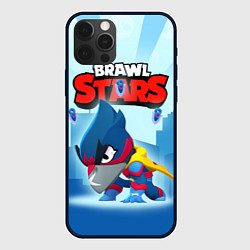 Чехол для iPhone 12 Pro Captain Crow - Brawl Stars, цвет: 3D-черный