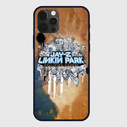 Чехол для iPhone 12 Pro Collision Course - Jay-Z и Linkin Park, цвет: 3D-черный