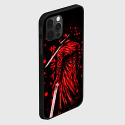Чехол для iPhone 12 Pro Katana Man Chainsaw Man, цвет: 3D-черный — фото 2