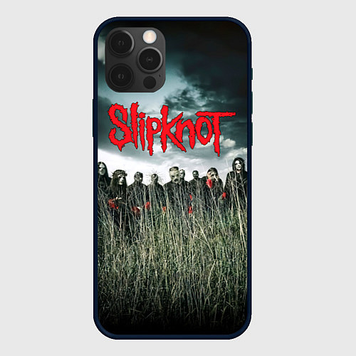 Чехол iPhone 12 Pro All Hope Is Gone - Slipknot / 3D-Черный – фото 1