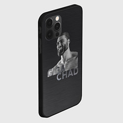 Чехол для iPhone 12 Pro Giga Chad, цвет: 3D-черный — фото 2
