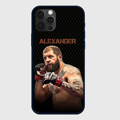 Чехол iPhone 12 Pro Alexander The Grim Reape / 3D-Черный – фото 1