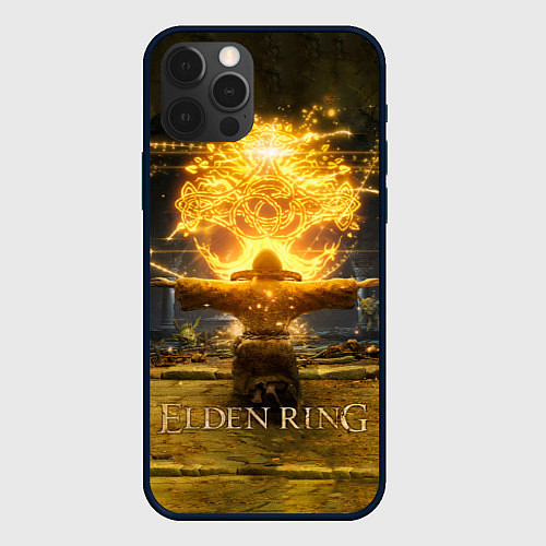 Чехол iPhone 12 Pro Elden Ring - Маг / 3D-Черный – фото 1