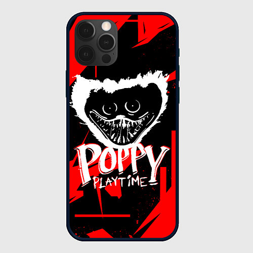 Чехол iPhone 12 Pro POPPY PLAYTIME ХАГИ ВАГИ / 3D-Черный – фото 1