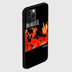 Чехол для iPhone 12 Pro Load - Metallica, цвет: 3D-черный — фото 2